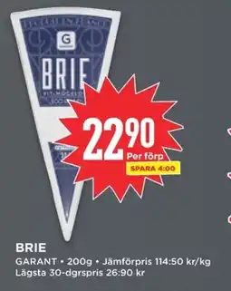 Willys GARANT Brie erbjuda