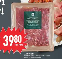 Willys GARANT Antipasti erbjuda