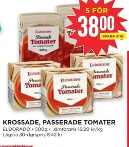 Willys ELDORADO Krossade, passerade tomater erbjuda
