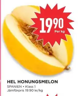 Willys Hel honungsmelon erbjuda