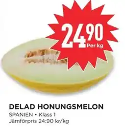 Willys Delad honungsmelon erbjuda