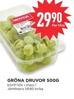 Willys Gröna druvor erbjuda