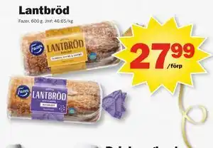 Pekås Lantbröd erbjuda