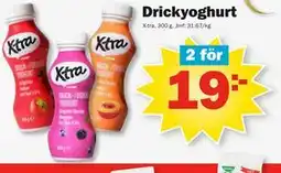 Pekås Drickyoghurt erbjuda
