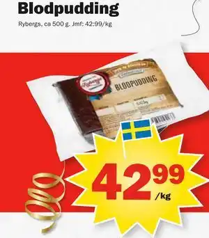 Pekås Blodpudding erbjuda