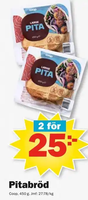 Pekås Pitabröd erbjuda