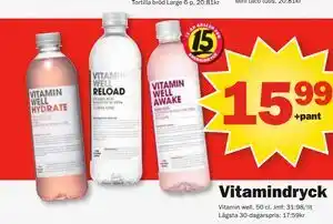 Pekås Vitamindryck erbjuda