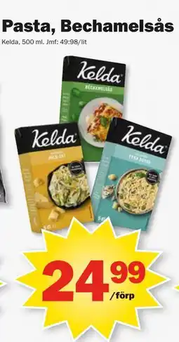 Pekås Pasta, Bechamelsås erbjuda