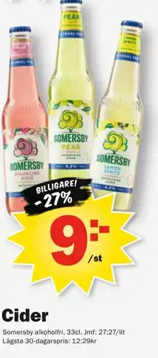Pekås Cider erbjuda