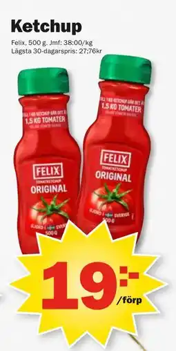 Pekås Ketchup erbjuda