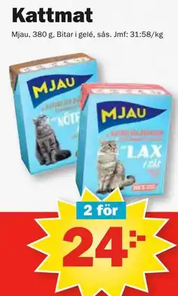 Pekås Kattmat erbjuda