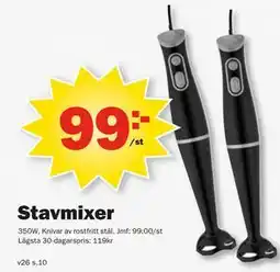 Pekås Stavmixer erbjuda