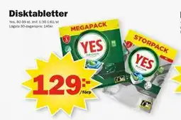 Pekås Disktabletter erbjuda