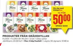 Willys PRODUKTER FRÅN GRÄDDHYLLAN, Medlemspris erbjuda