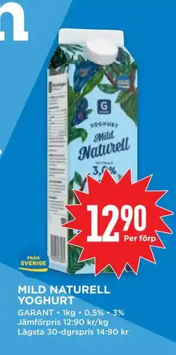 Willys MILD NATURELL YOGHURT erbjuda
