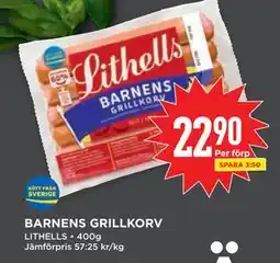 Willys BARNENS GRILLKORV erbjuda