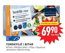 Willys TORSKFILÉ I BITAR erbjuda