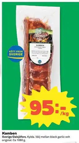 Coop Daglivs Kamben erbjuda