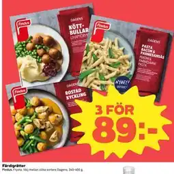 Coop Daglivs Färdigrätter erbjuda