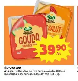 Coop Daglivs Skivad ost erbjuda