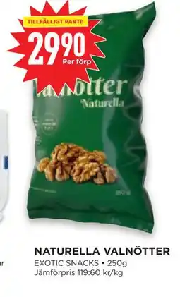 Willys Hemma NATURELLA VALNÖTTER erbjuda