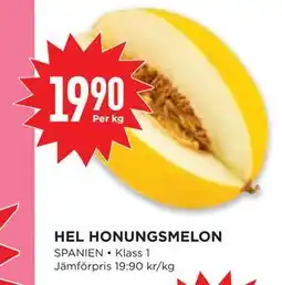 Willys Hemma HEL HONUNGSMELON erbjuda