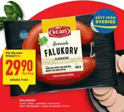 Willys Hemma FALUKORV, Medlemspris erbjuda