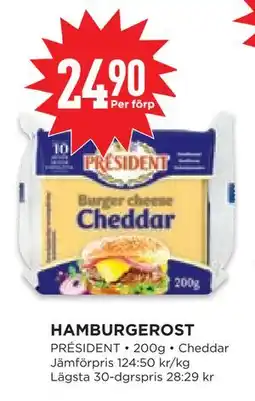 Willys Hemma HAMBURGEROST erbjuda