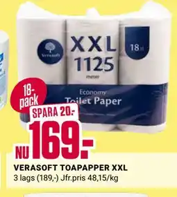 ÖoB VERASOFT TOAPAPPER XXL erbjuda