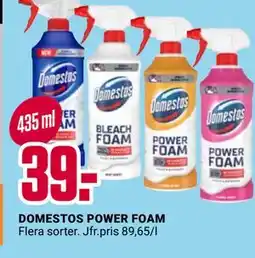 ÖoB DOMESTOS POWER FOAM erbjuda
