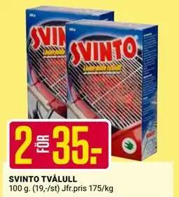 ÖoB SVINTO TVÅLULL erbjuda