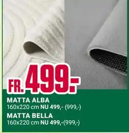 ÖoB MATTA BELLA erbjuda