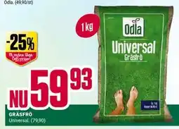 ÖoB GRÄSFRÖ erbjuda
