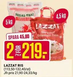 ÖoB LAZZAT RIS erbjuda