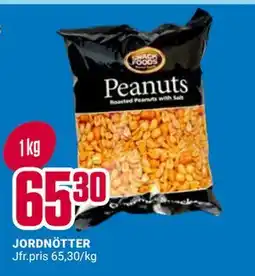 ÖoB JORDNÖTTER erbjuda