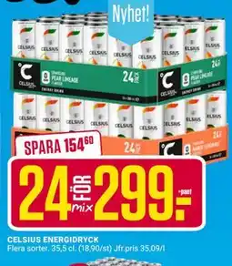 ÖoB CELSIUS ENERGIDRYCK erbjuda