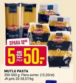 ÖoB MUTLU PASTA erbjuda