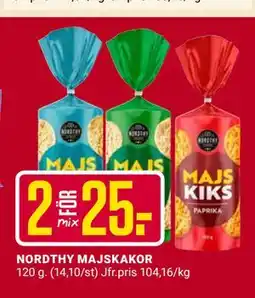 ÖoB NORDTHY MAJSKAKOR erbjuda