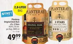 Citti Planteray Original Dark Rum eller 3 Stars, EUR 49.99 erbjuda
