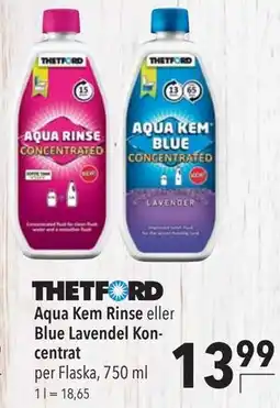 Citti THETFORD Aqua Kem Rinse eller Blue Lavendel Koncentrat, EUR 13.99 erbjuda