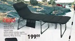 Citti Tredelad solsäng, EUR 199 erbjuda