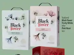 Citti Black Tower Fruity White eller Pink Rosé, EUR 9.99 erbjuda