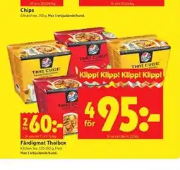 ICA Kvantum Färdigmat Thaibox erbjuda