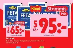 ICA Kvantum Fetaost, Medlemspris erbjuda