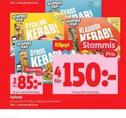 ICA Kvantum Kebab, Medlemspris erbjuda