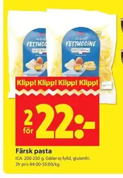 ICA Kvantum Färsk pasta erbjuda