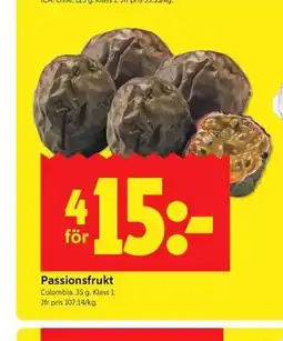 ICA Kvantum Passionsfrukt erbjuda