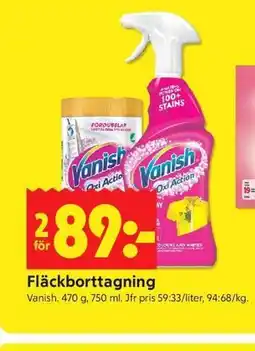 ICA Kvantum Fläckborttagning erbjuda