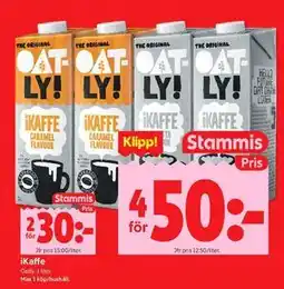 ICA Kvantum iKaffe, Medlemspris erbjuda