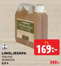 Jem&Fix LINOLJESÅPA erbjuda